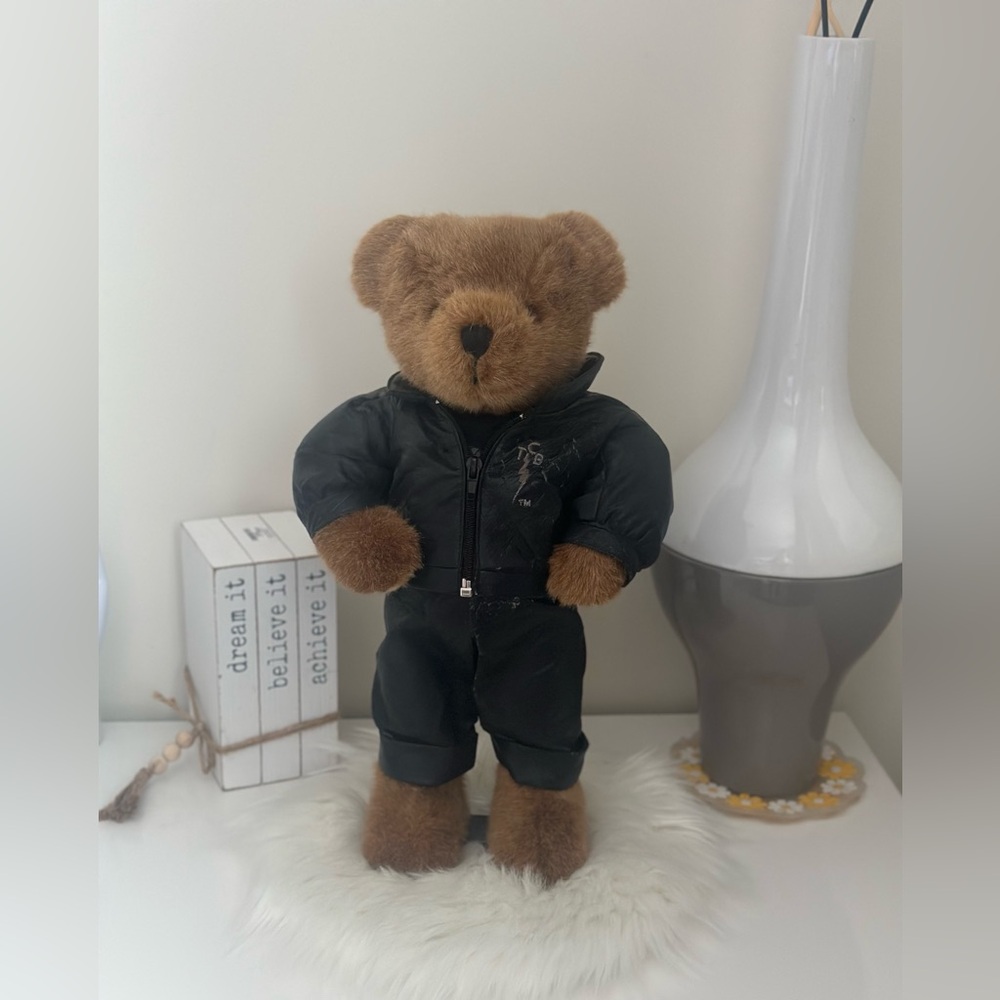 Vintage ELVIS BLUE SKY BEARS Elvis Presley Animated Dancing Teddy Bear. TCB